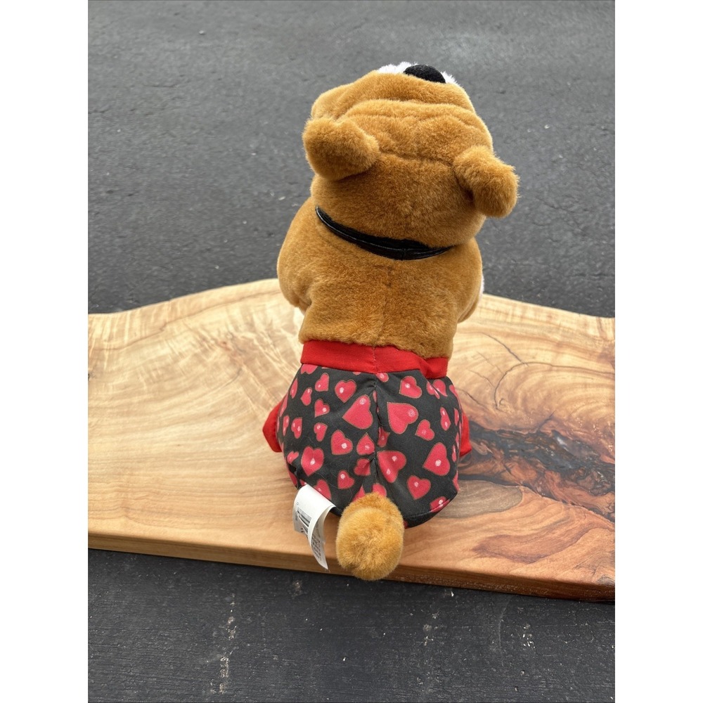 Tekky Toys Luv A Bulldog Squeeze Vintage 2004 Bulldog Plush Animal 10"  Works - Picture 4 of 6